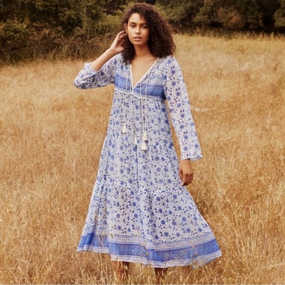 Christy Dawn Dresses & Skirts - Christy Dawn The Paloma Dress in Periwinkle Suzani